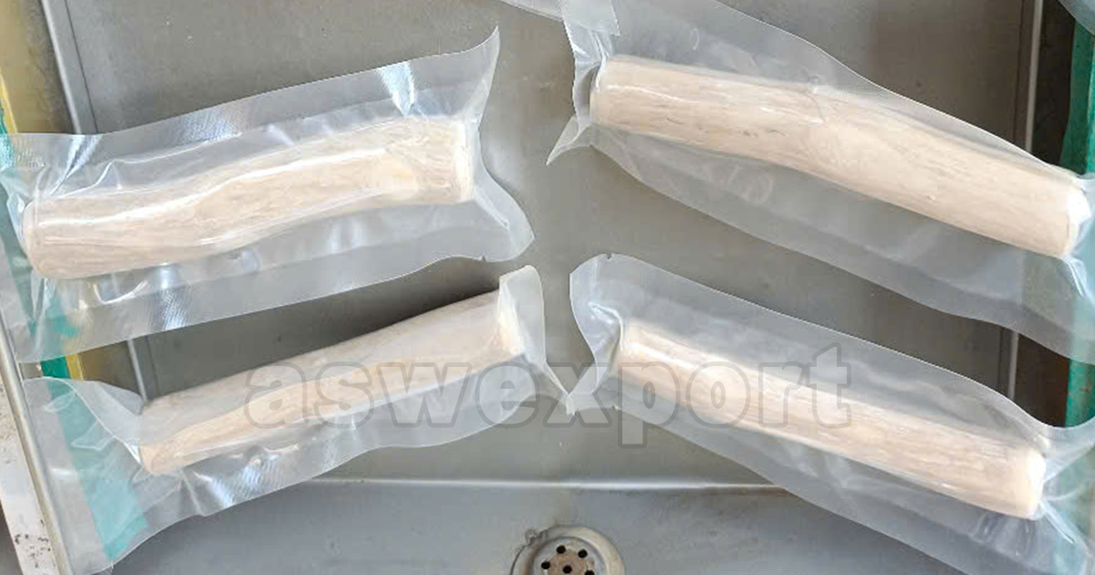 Vacuum sealed coffee wood dog chew sticks for hygienic export packaging